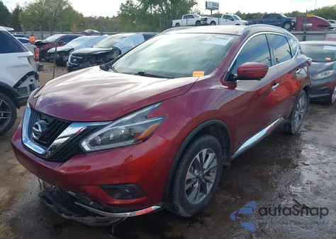 2018 Nissan Murano Sl z USA, uszkodzony, nr VIN 5N1AZ2MG0JN155211